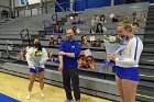 VB Inter squad match  Volleyball seniors Casey Dinga (#19) and Maggie Shafer (#6) are honored by the team during Senior Day festivities prior to their inter-squad match. : VB Intersquad, inter squad, inter-squad